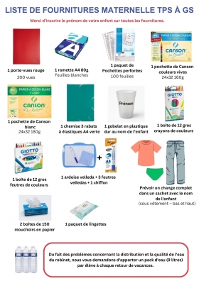 TPS / PS / MS / GS - École Les Flamboyants